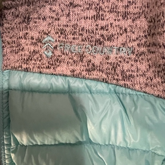 FINAL PRICE Free Country Down Jacket Girls Large - Picture 2 of 8